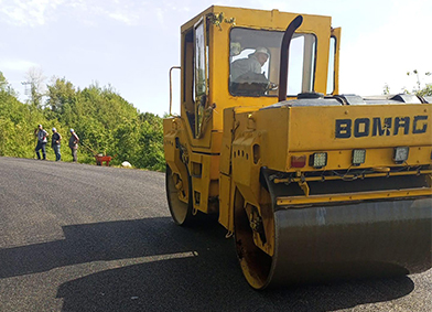 Kandilli Yolu BSK Kaplama Çalışmaları Gerçekleştirildi.